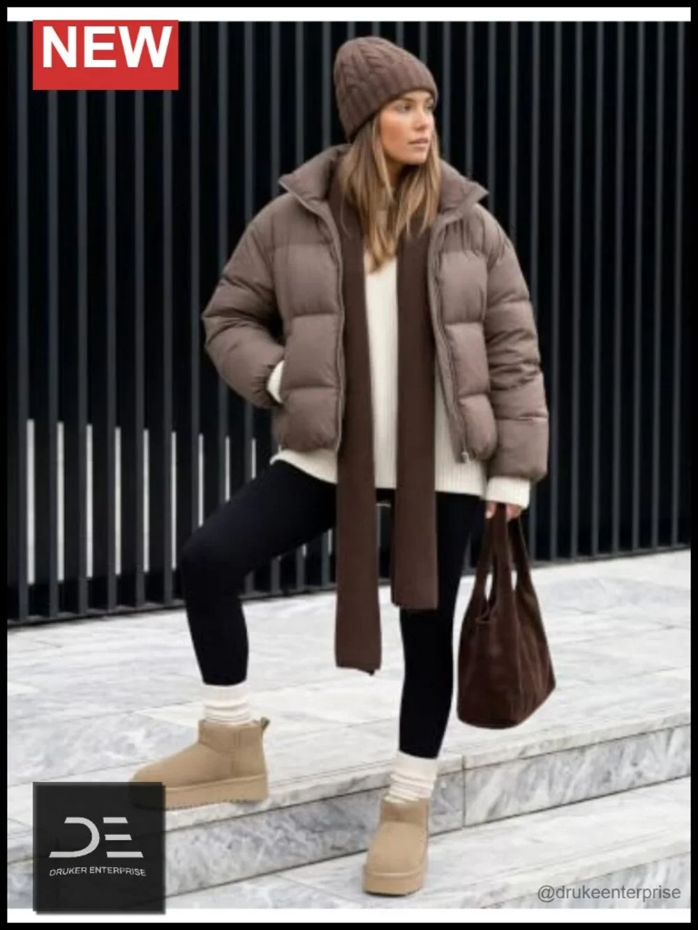 Women's Faux Fur Lined Suede Ankle Snow Boots Platform Winter Booties